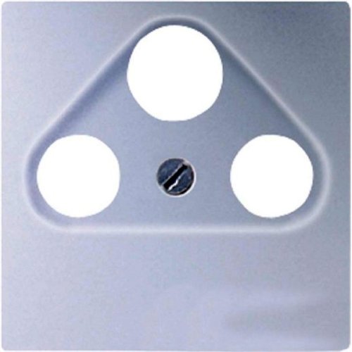 Лицевая панель Jung EcoProfi для 3-м. розетки TV+R+SAT алюминий фото Лицевая панель Jung EcoProfi для 3-м. розетки TV+R+SAT алюминий картинка